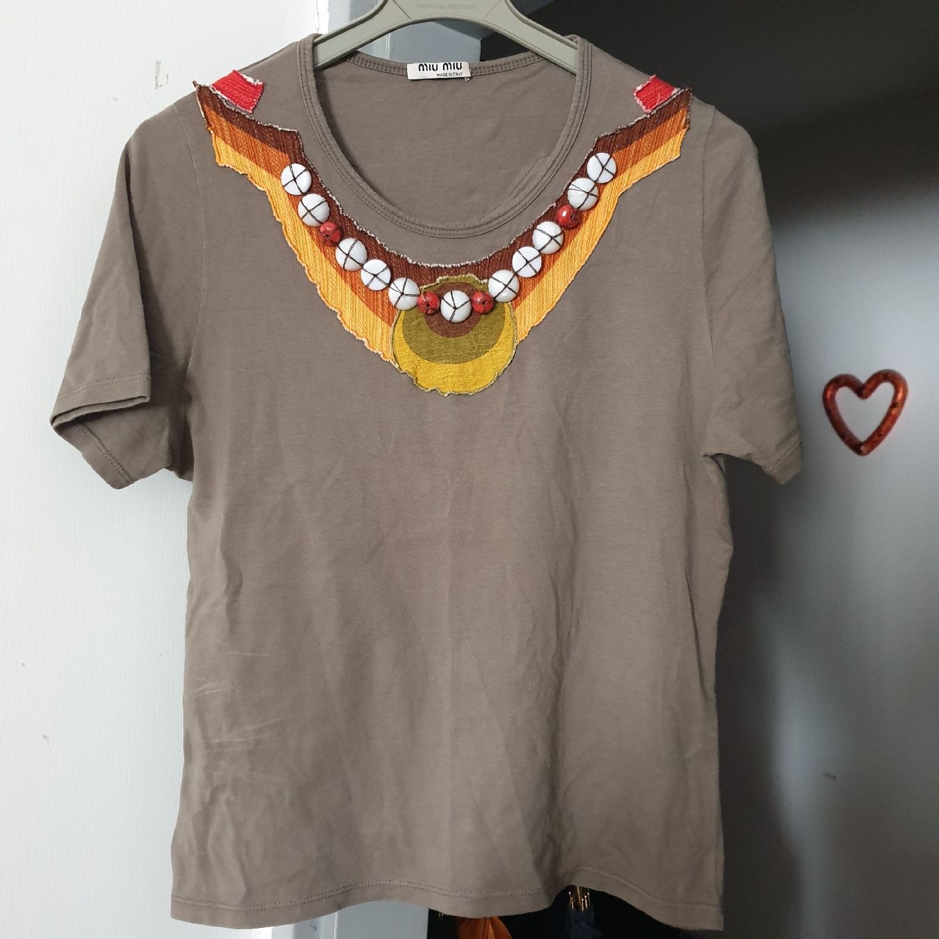 Miu Miu T-shirt: miu miu Shirt Gr. S – Usato da Frenkendorf venduto da Moon111