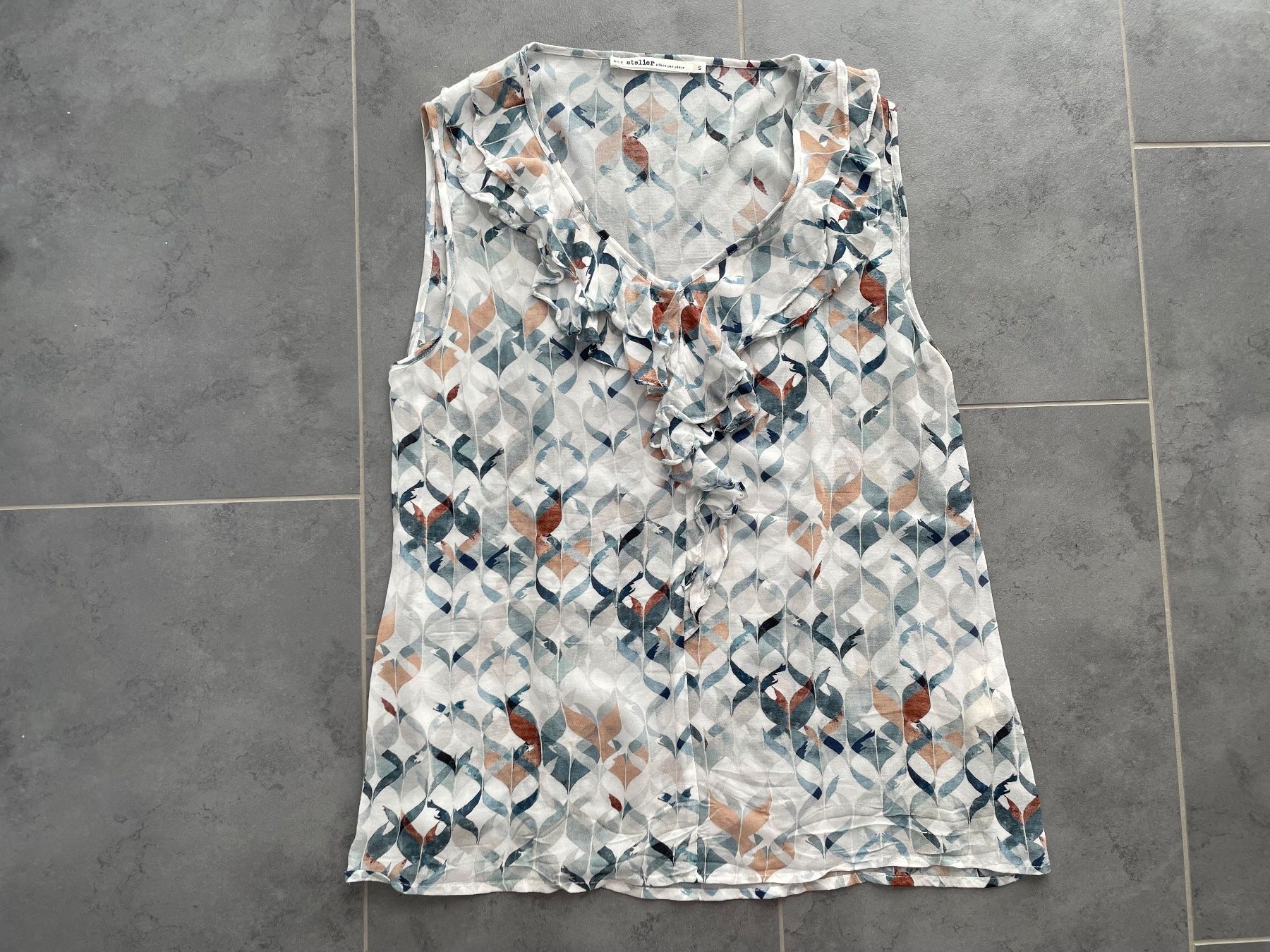 Nile Blusen: Nile Atelier Bluse kurzarm Grösse S – Neu (gemäss Beschreibung) aus Oberwil BL von tara2012