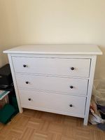 HEMNES Kommode mit 3 Schubladen