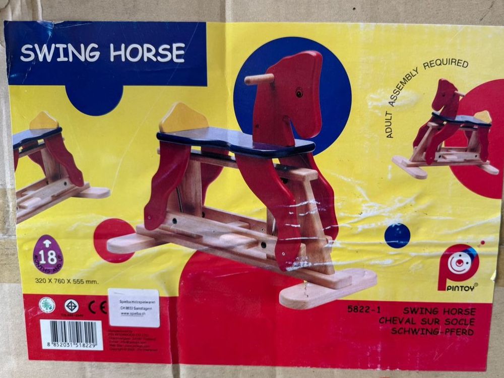 Spielzeuge: Schwing Schaukelpferd NEU!! – Neu und originalverpackt aus Wasterkingen von GrhAli
