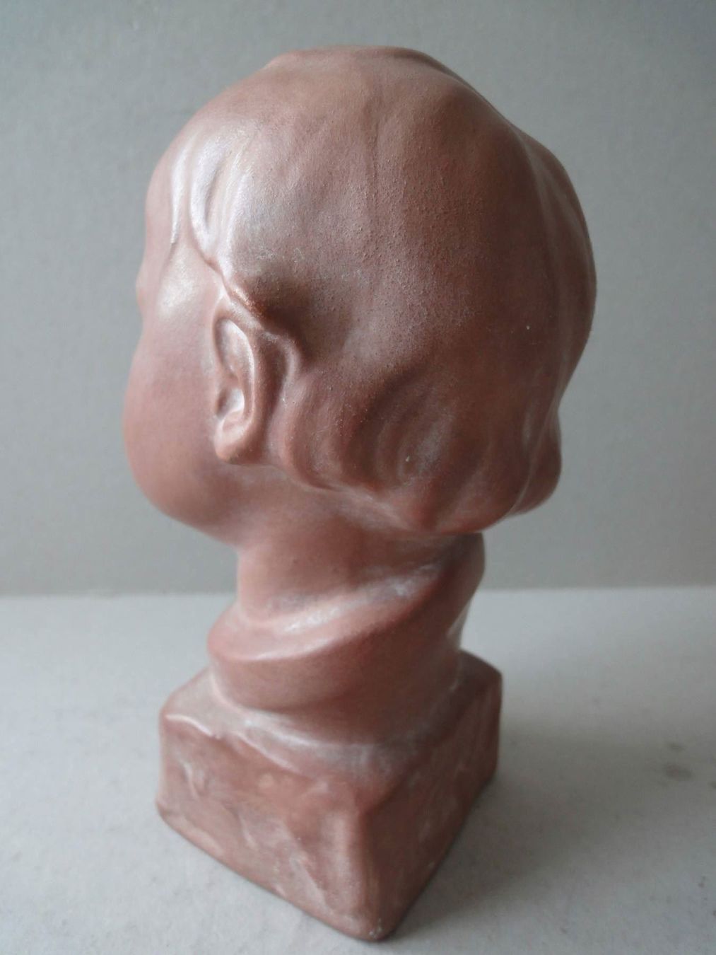 Statuette: Alte Keramikfigur - Kinderkopf – Usato da Chur venduto da omonia 3