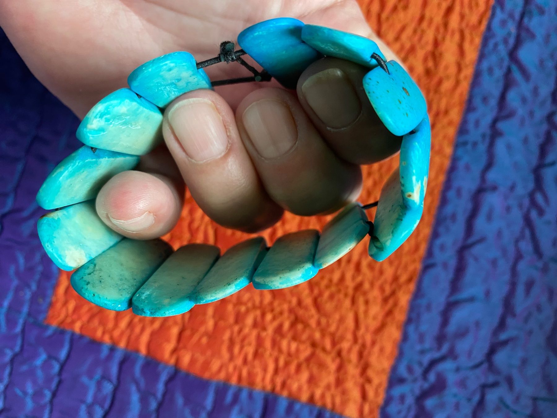 Bracciali & Braccialetti: Bracelet turquoise – Usato da Clarens venduto da OptitesJoliesChoses 2