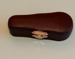 Cello aus Holz inkl. Kasten England Puppenhaus