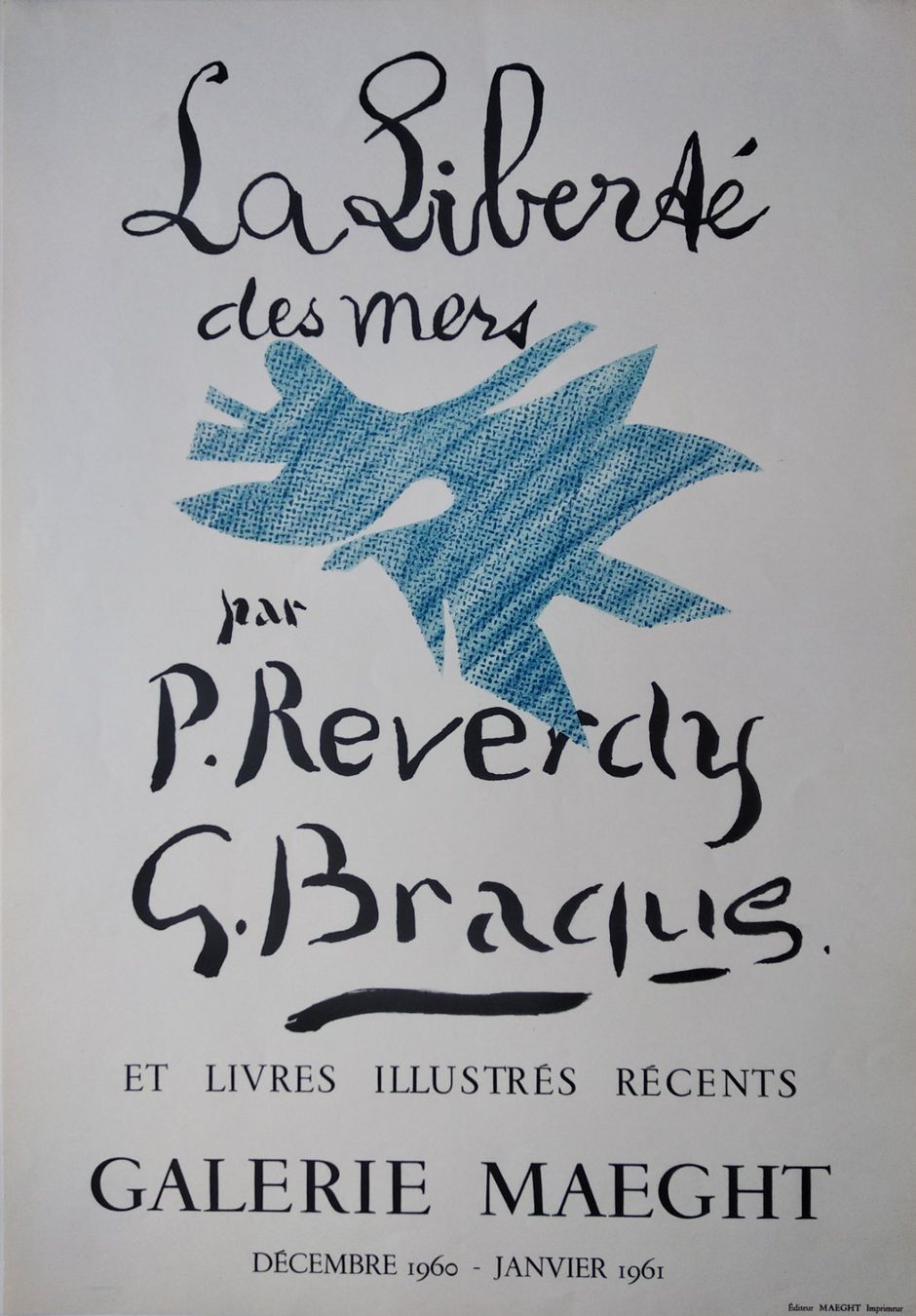 Foto & Immagini: GEORGES BRAQUE - LA LIBERTE DES MERS – Usato da Goldach venduto da Gaip
