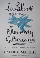 GEORGES BRAQUE - LA LIBERTE DES MERS