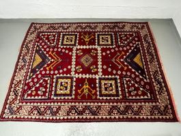 Orientalischer Teppich aus Wolle