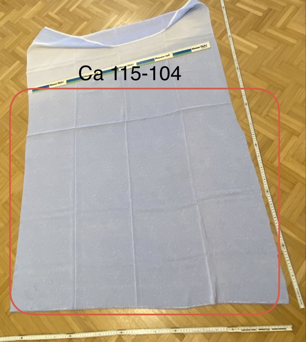 Stoffe: Stoff Punkte hellblau weiss ca 104x115 cm – Neu (gemäss Beschreibung) aus Flawil von sonnengeist 3