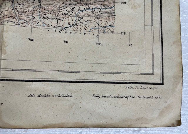 Landkarten & Atlanten: Topographischer Atlas der Schweiz – Gebraucht aus Oberrieden von Ket25 4