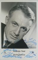 Alexander Kerst (1924-2010) Schauspieler - Autogramm