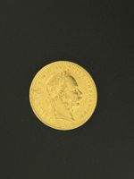 Goldmünze Franz Josef 1872 jg
