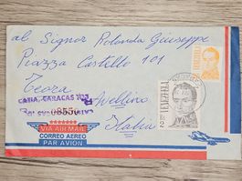 CL22 Enveloppe + Timbre Venezuela 1978