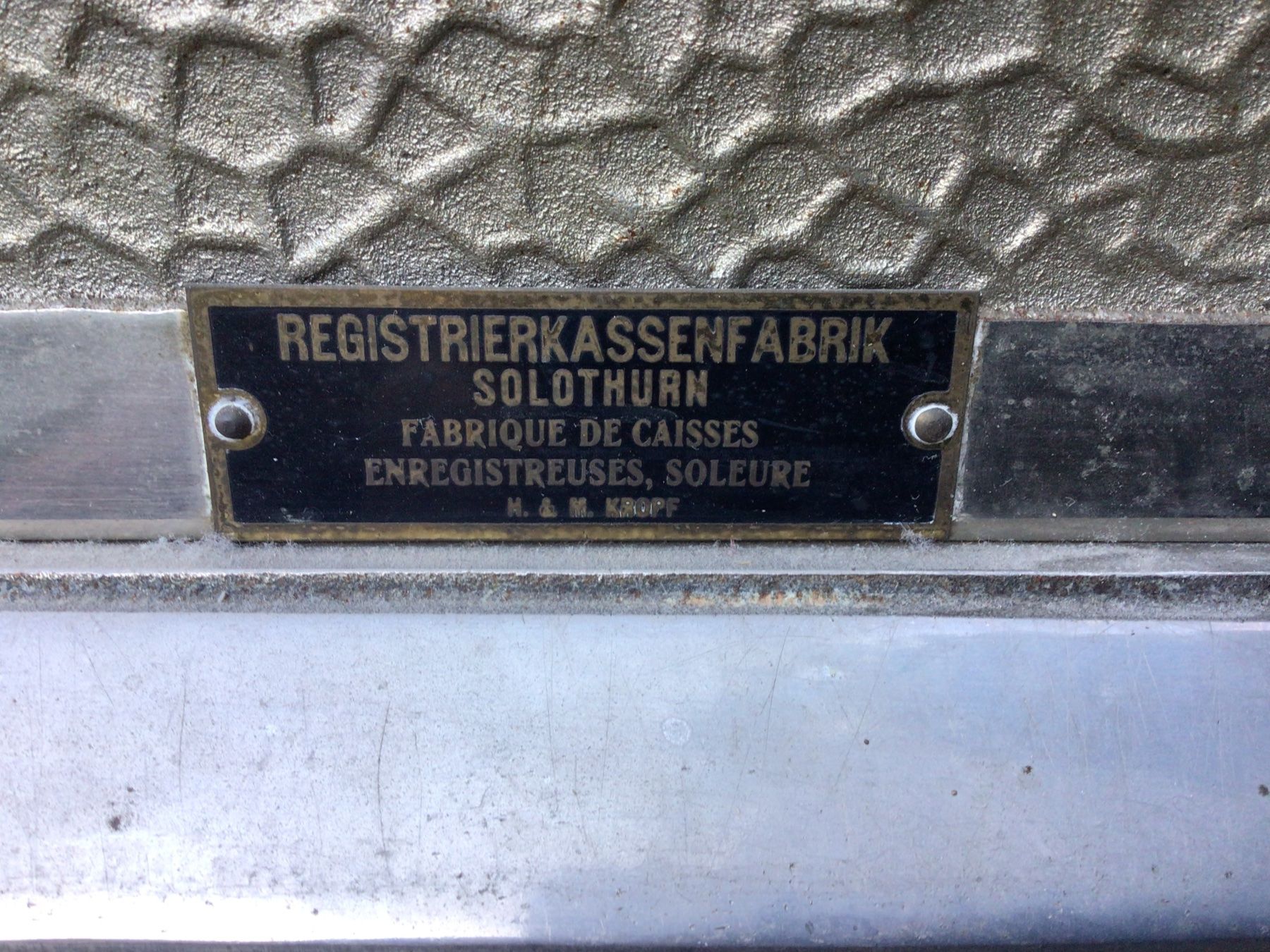 Registratore di cassa: Antike Kasse – Usato da Schleinikon venduto da Laegern99 6