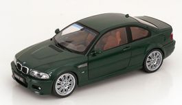 BMW M3 E46 Coupé 2000-2006 dunkelgrün met.   1:18 von Solido