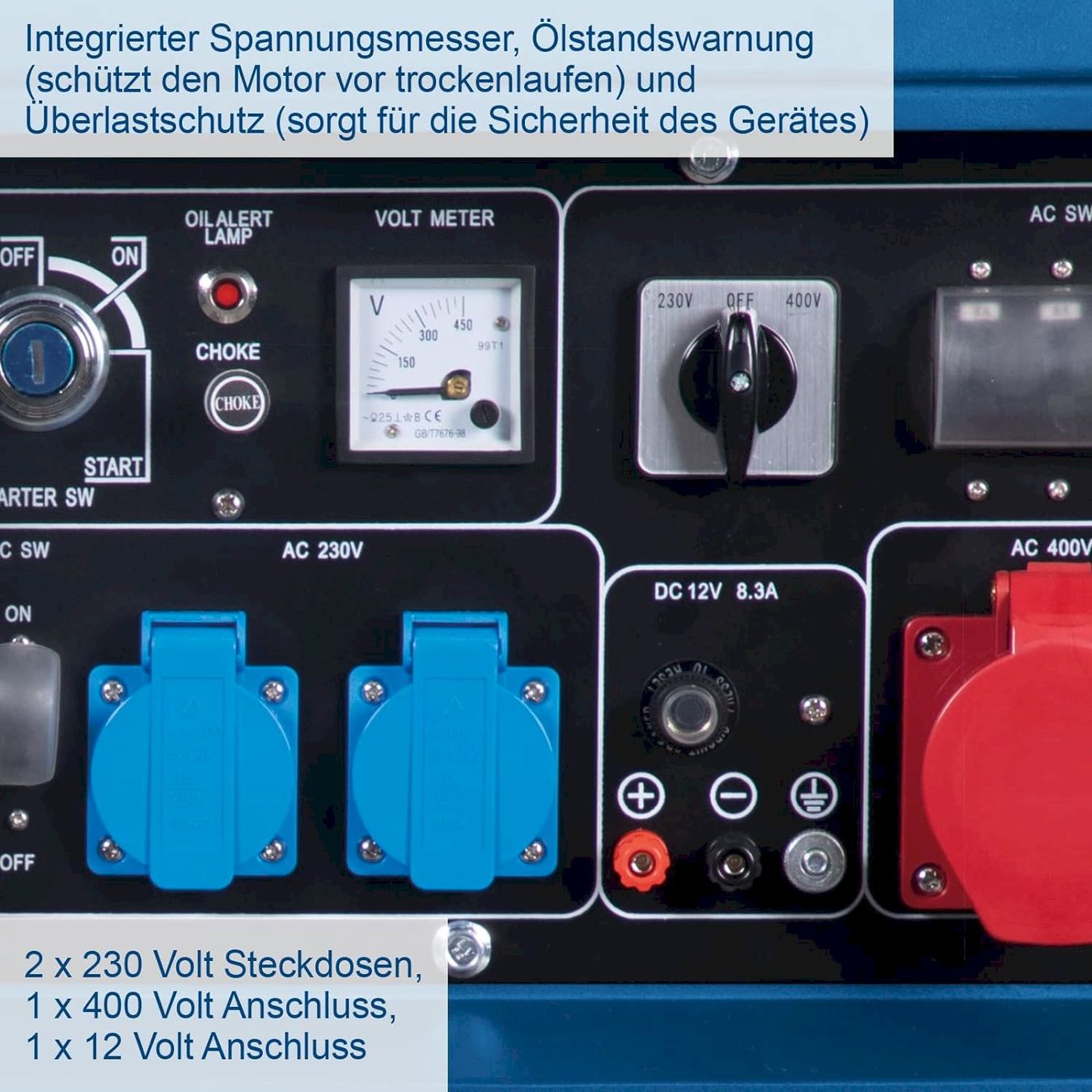Scheppach Générateurs de courant: Scheppach SG5200D Diesel Stromerzeuger – Neuf avec emballage d'origine à Bottighofen par zaap 1