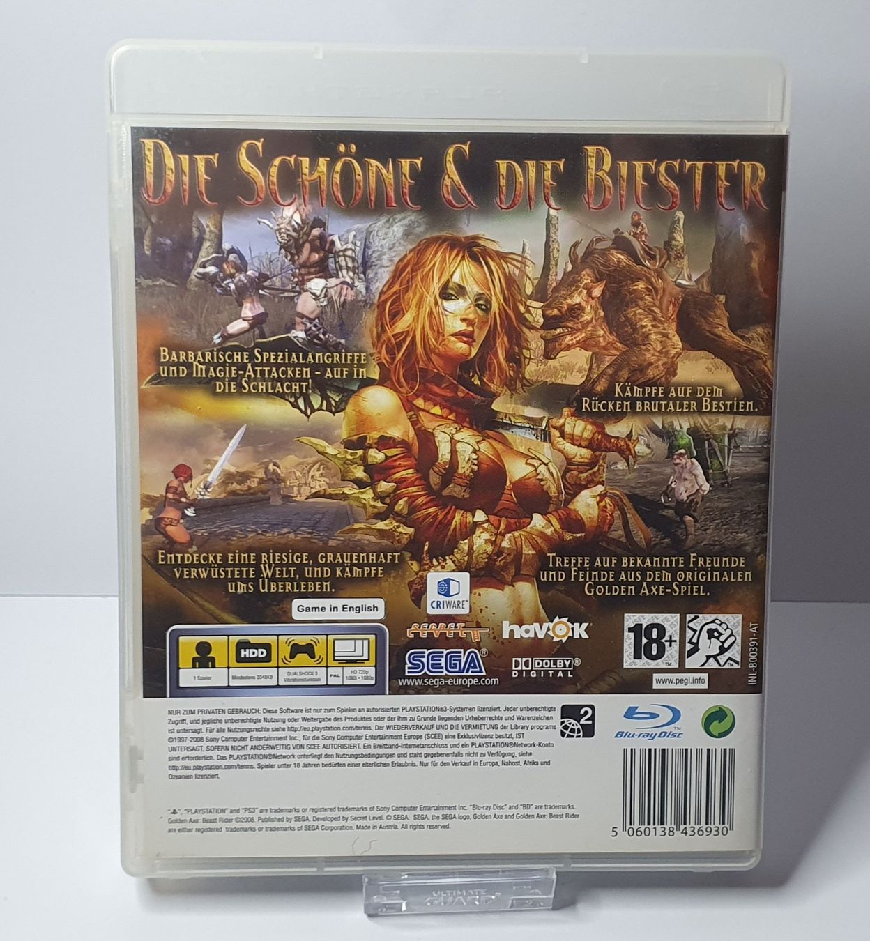 Giochi: Golden Axe Beast Rider - Playstation 3 – Usato da Gross venduto da ArcanaGameshop 1