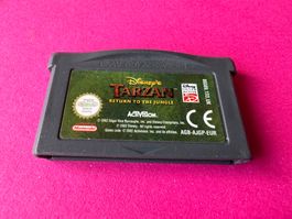 TARZAN RETURN TO THE JUNGLE SPIEL FÜR GAME BOY ADVANCE