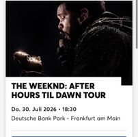 THE WEEKND Tickets