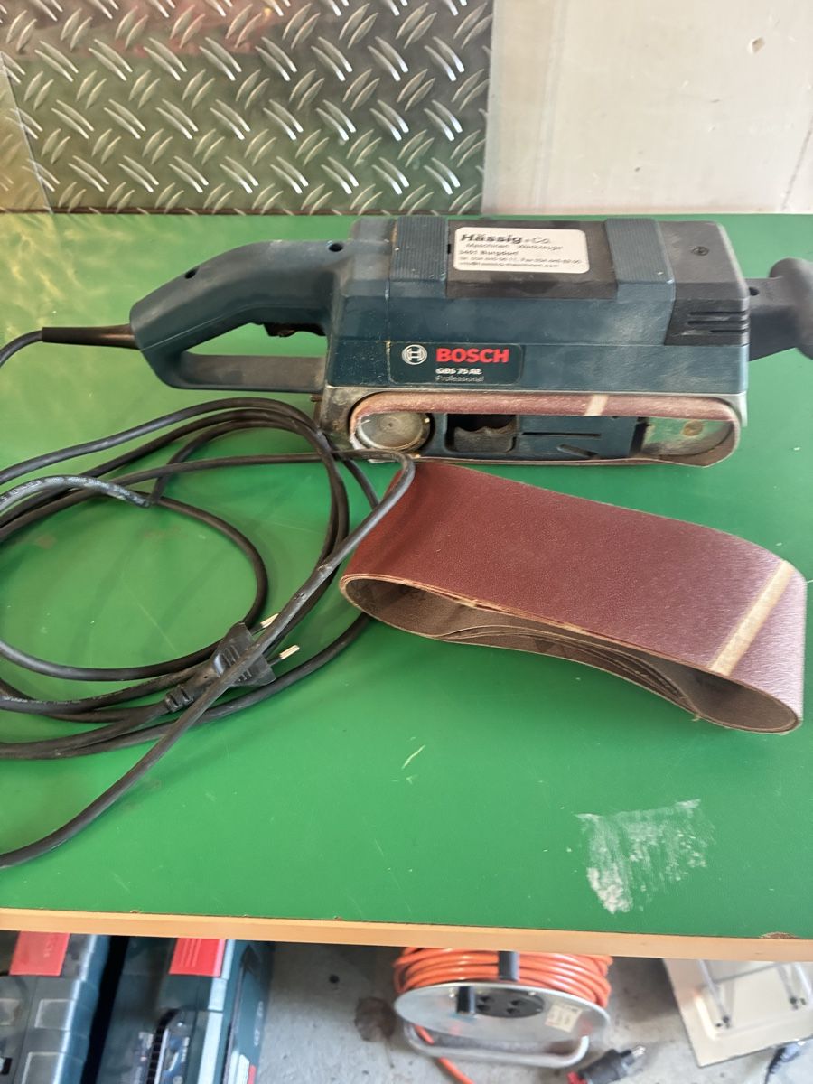 Bosch Schleifen & Polieren: Bosch GBS 75 AE Bandschleifer – Gebraucht aus Oberburg von 4207simon