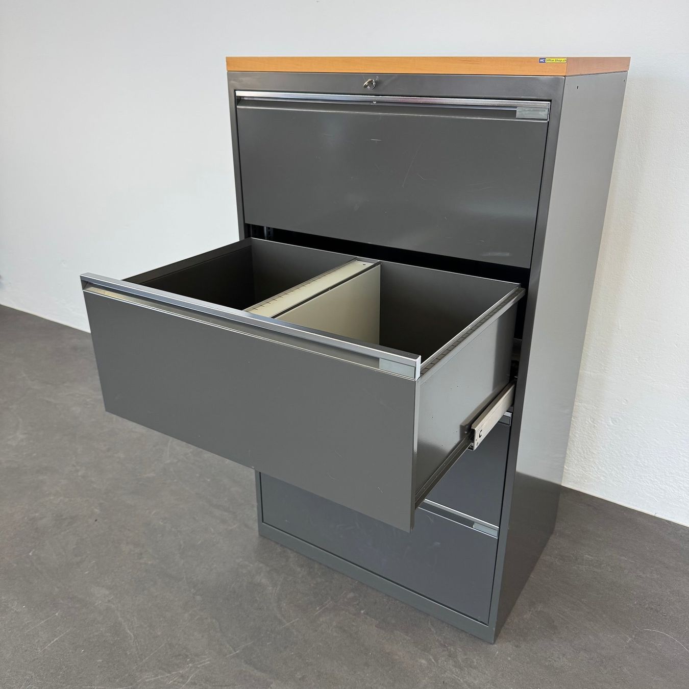 Armadi: Vidmar Classic Hängeregisterschrank Anthrazit – Usato da Schönenwerd venduto da mcofficeshop 5