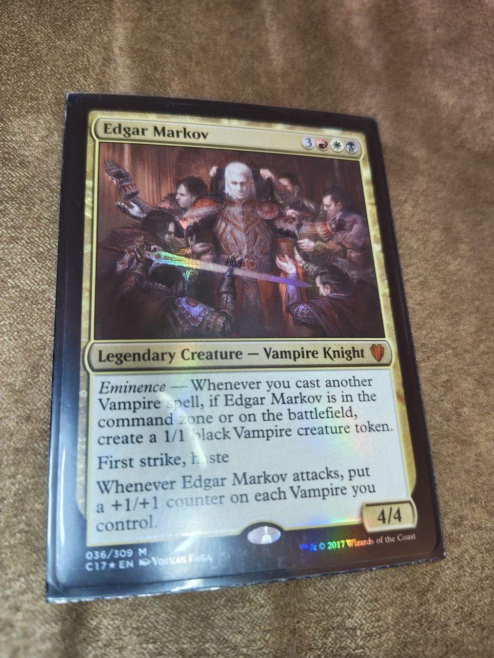 Cartoline: Edgar(foil) Vampir Deck (MTG) – Usato da Itingen venduto da LucaB02 1