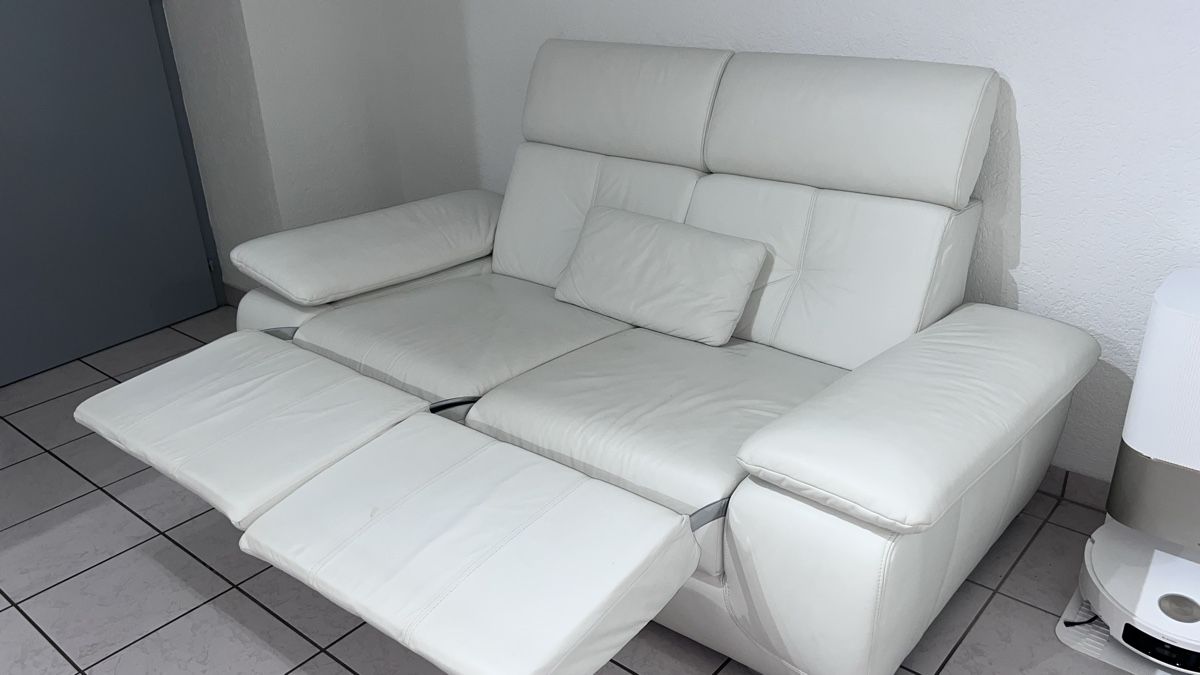 Sofas: Polstergruppe - Weiss - Echtleder – Gebraucht aus Uetendorf von Yves_04 9