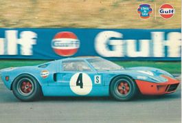 Gulf-Karte, Ford GT 40, Sportwagen-Weltmeister 1968