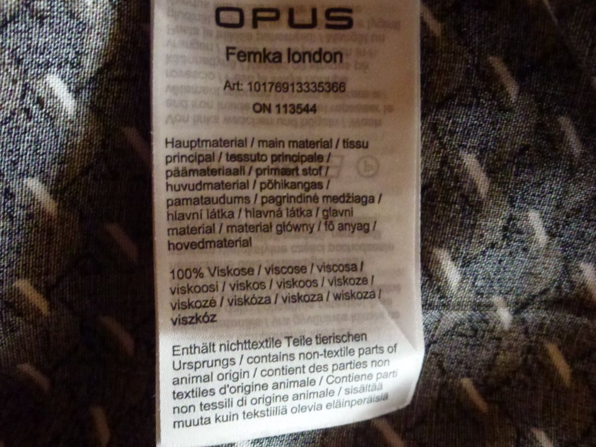Opus Chemisiers: Bluse, Kurzarm - Marke Opus - Grösse L – Neuf (Voir description) à Mühlrüti par Dadadachs 6