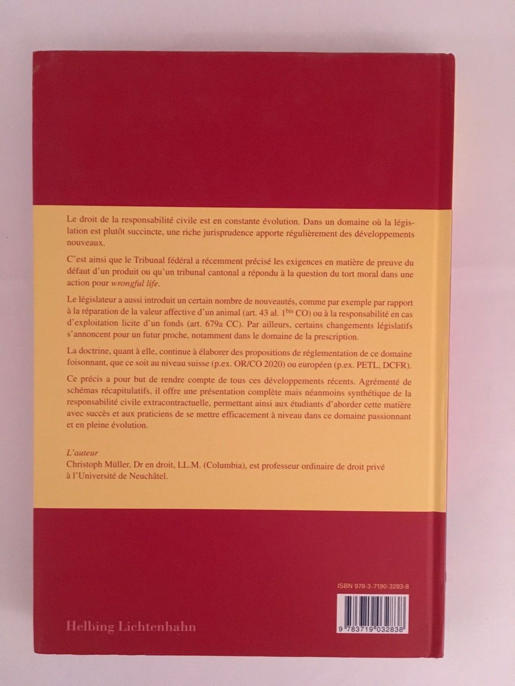 Libri: La responsabilité civile extracontractuelle, 2013 – Usato da Düdingen venduto da pyl_dv98 1
