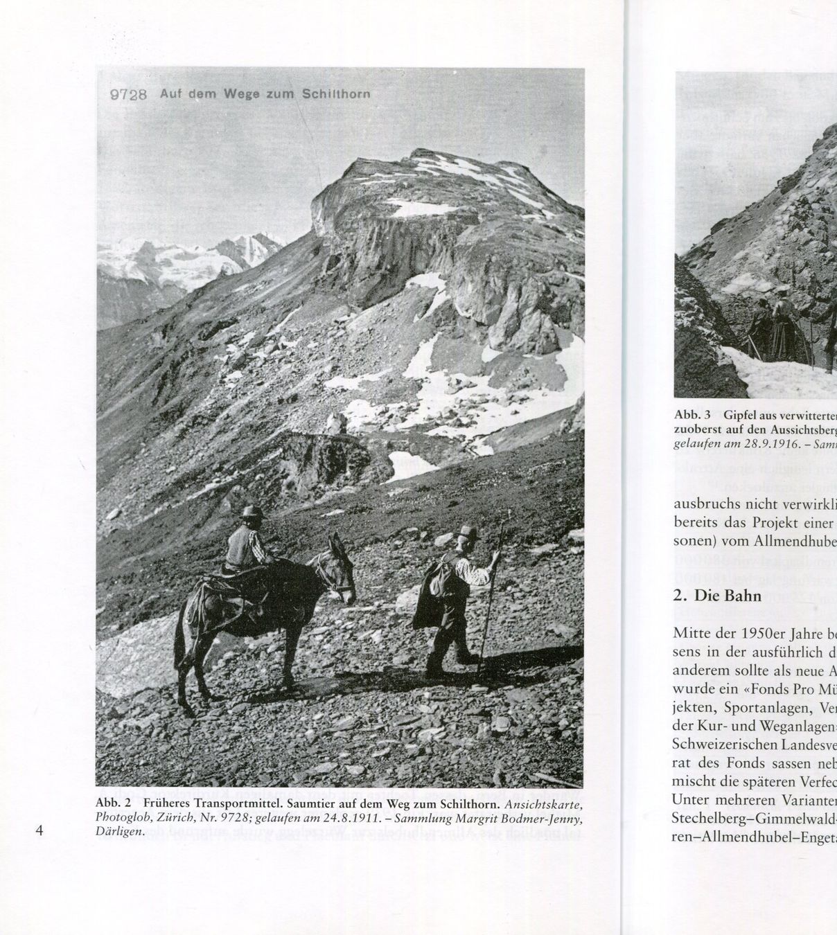 Livres: Schilthorn, James Bond, Berner Zeitschrift – D'occasion à Aarau par Elmaar41 2