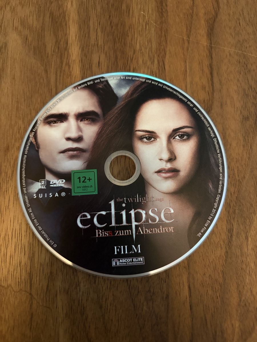Alle DVDs: DVD Eclipse (Twilight) – Neu (gemäss Beschreibung) aus Zürich von powrpff