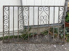 Grille en fer forgé 