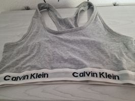 Calvin Klein Sport BH Grau, Grösse 3XL, Neuwertig!