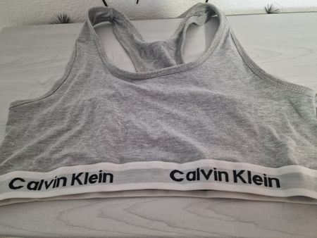 Calvin Klein Sport BH Grau, Grösse 3XL, Neuwertig!