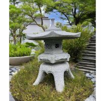Japanische Steinlaterne Granitstein Geisterhaus Ahnen Garten