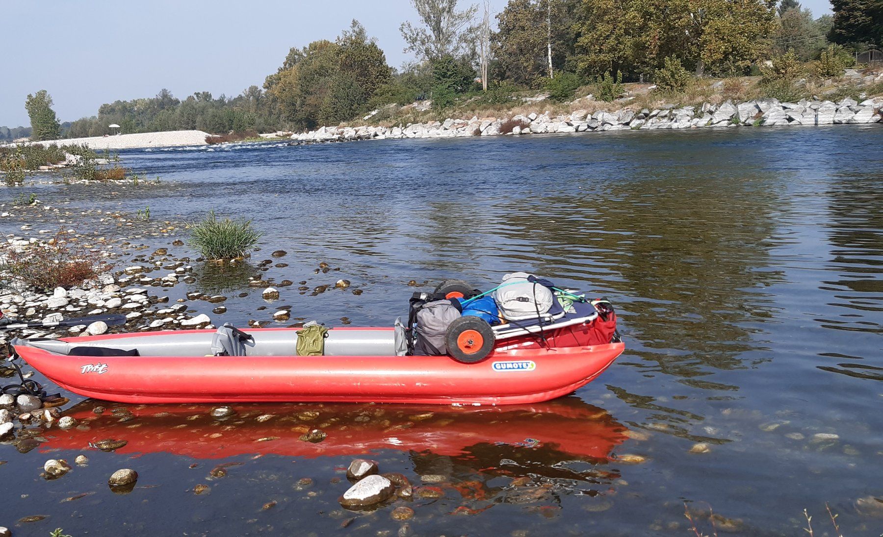 Barche: Twist Gumotex  2/rot Kayak – Usato da Zürich venduto da govinda3 6