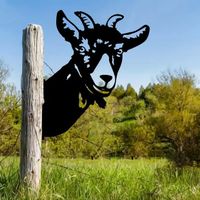 Blechschild Geiss - Ziege