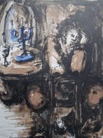 HEDIGER IRMA LITHOGRAPHIE SIGNIERT NUMMERIERT