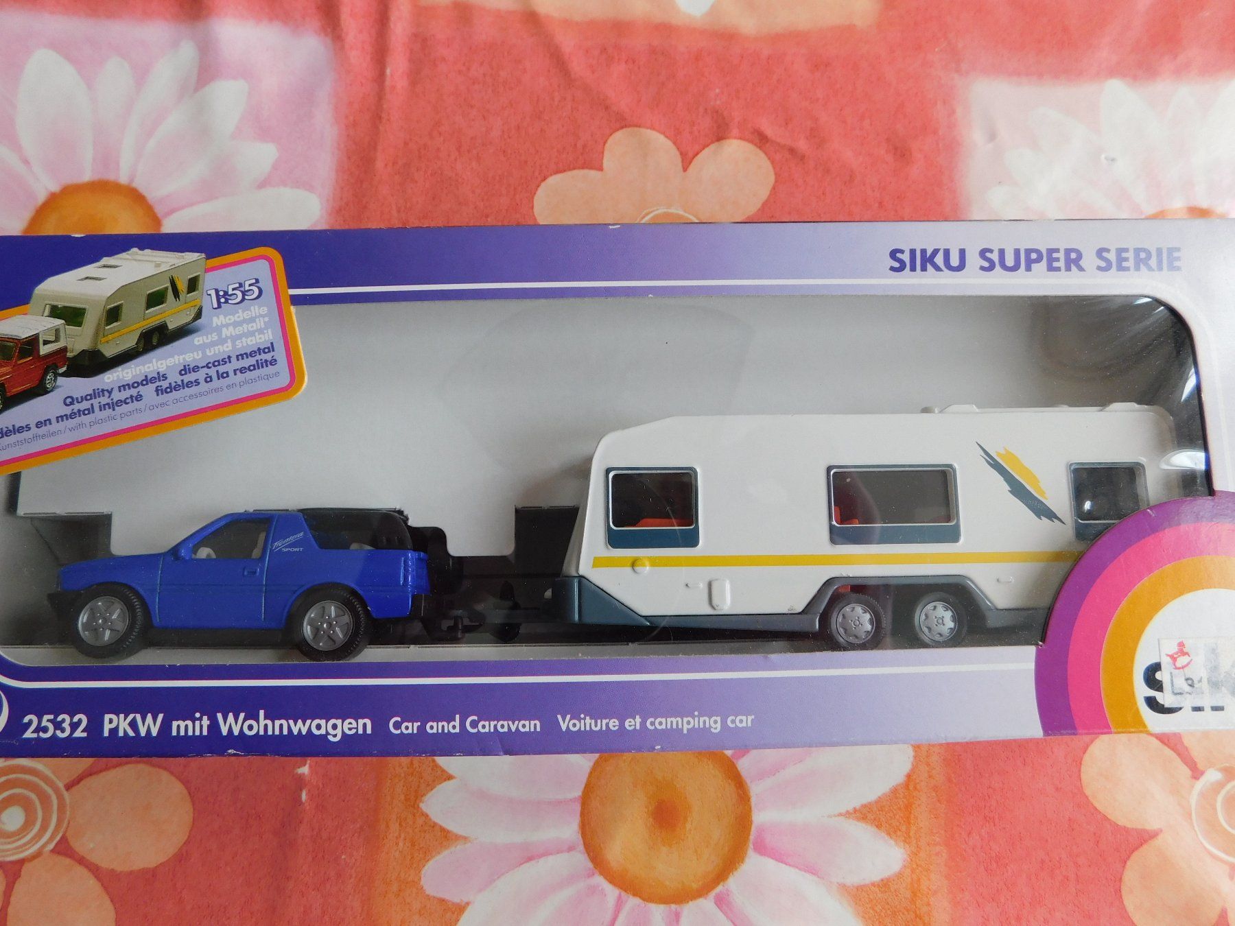 Siku Modellautos: Siku PKW mit Wohnwagen 2532 – Neu (gemäss Beschreibung) aus Strengelbach von Wedi73 6
