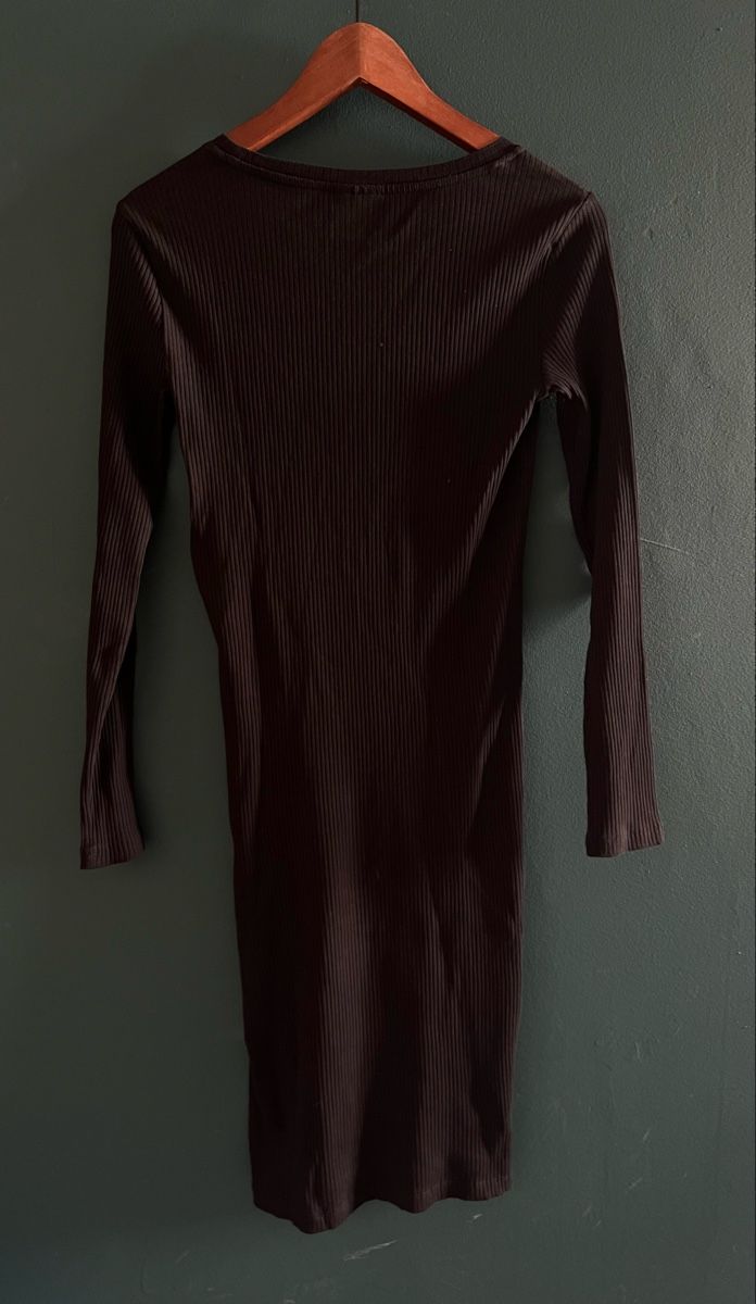 Vero Moda Vestiti: VERO MODA A-Linie schwarzer Langarm-Kleid – Usato da Bern venduto da ell_6vxc 3
