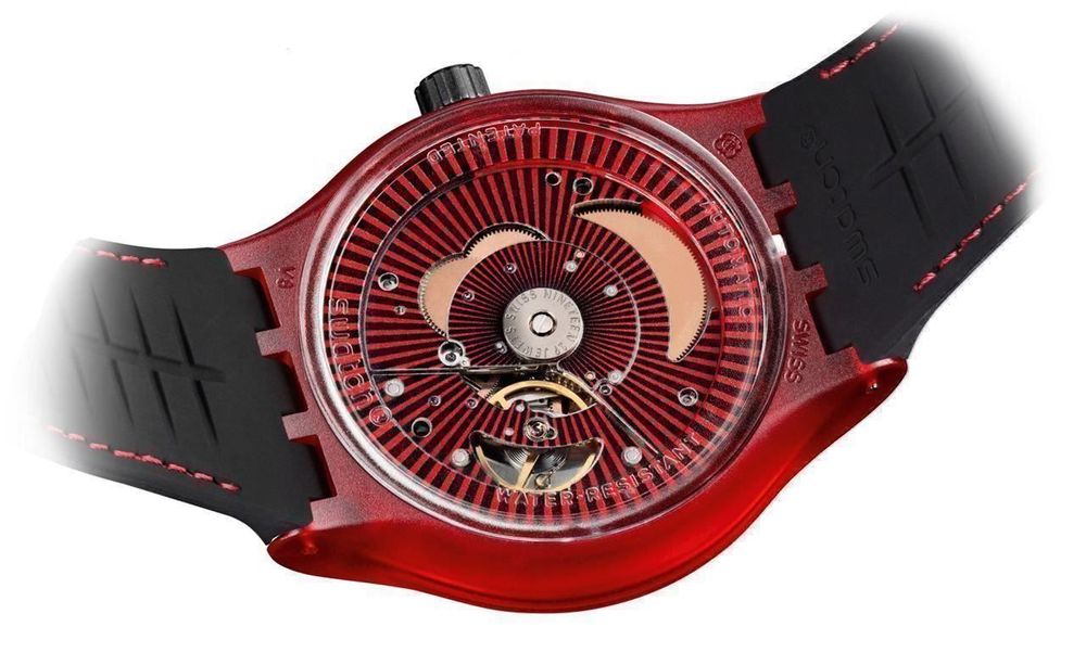 Swatch Montres: Swatch Automatic Sistem 51 SISTEM RED - ungetragen – Neuf avec emballage d'origine à Wettswil par rotonda 2
