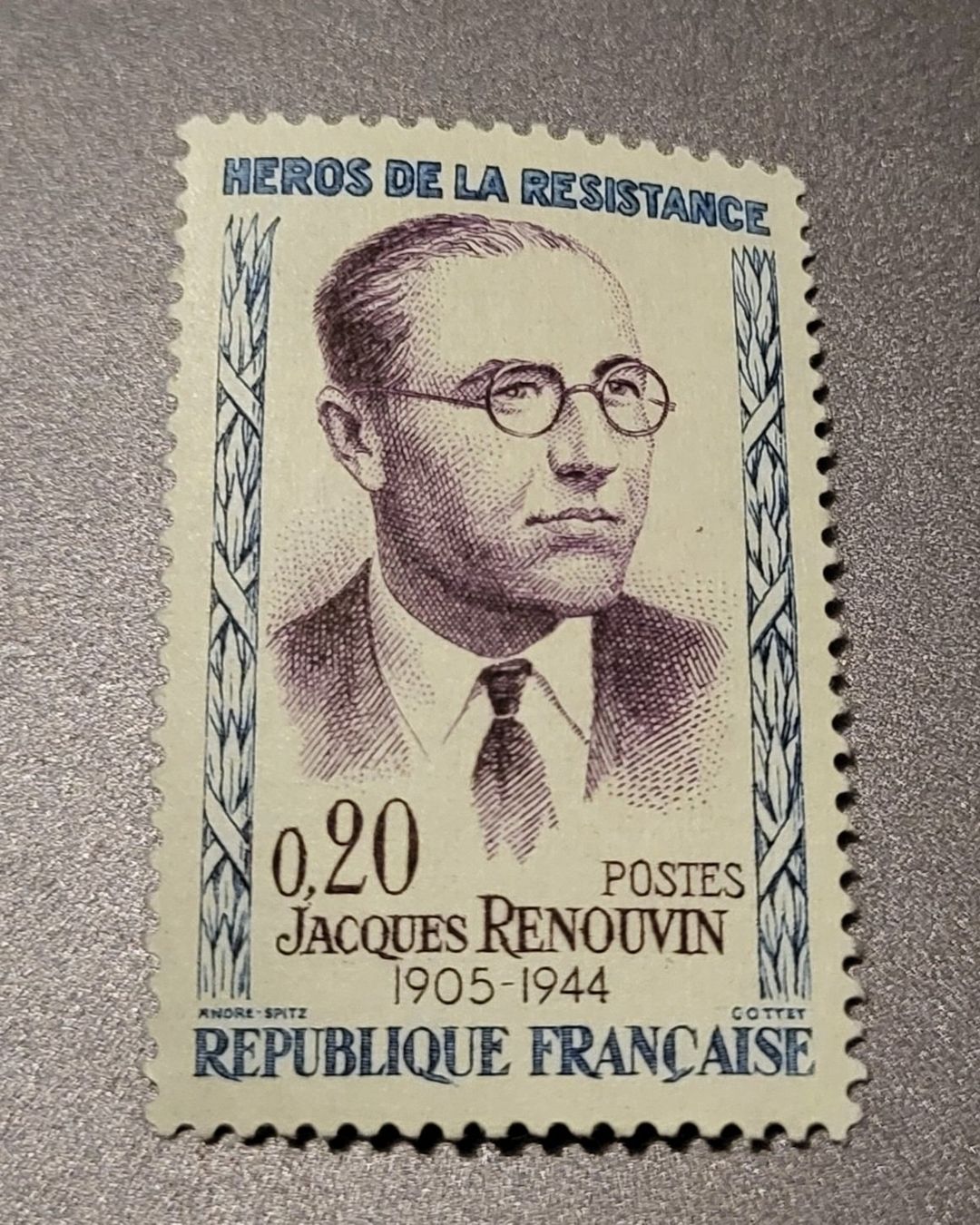 Tutti i francobolli: Frankreich 1961 briefmarke – Usato da St Gallen venduto da Stampsalshobby
