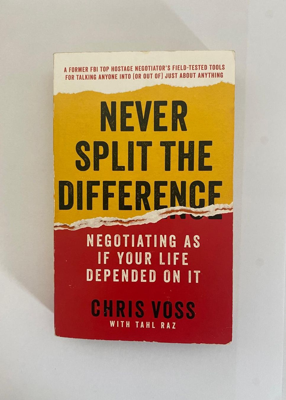 Libri: Never Split the Difference - Chris Voss (FBI Negotiation) – Usato da Zürich venduto da ait_x29m