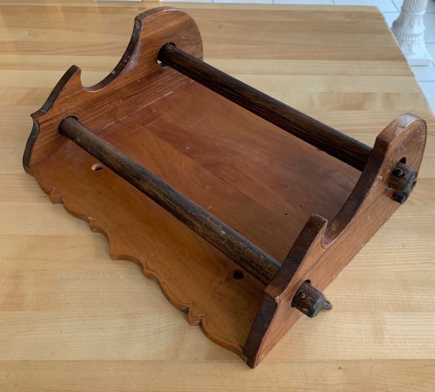 Elettrodomestici da cucina: Haushaltrollenhalter antik Holz – Usato da Zürich venduto da ruedigg 1