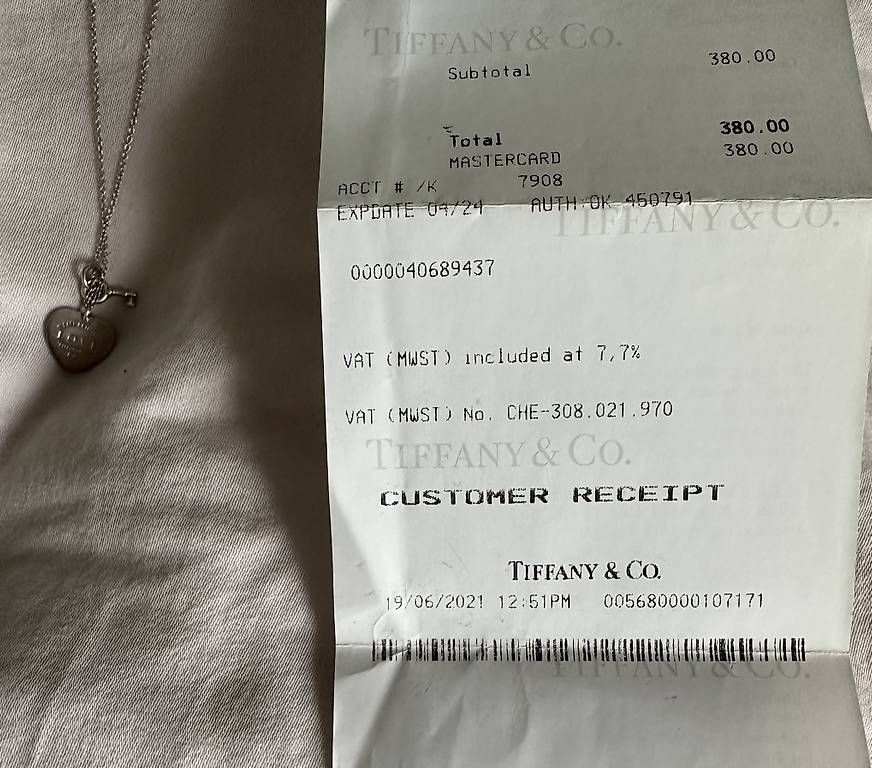Tiffany & Co. Catenine: Return to Tiffany Halskette Silber – Usato da St.Gallen venduto da Patrickaurel99 3