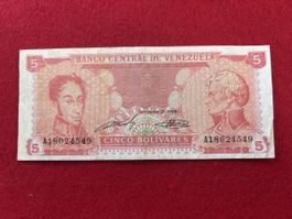 Billet Venezuela 🇻🇪 1989