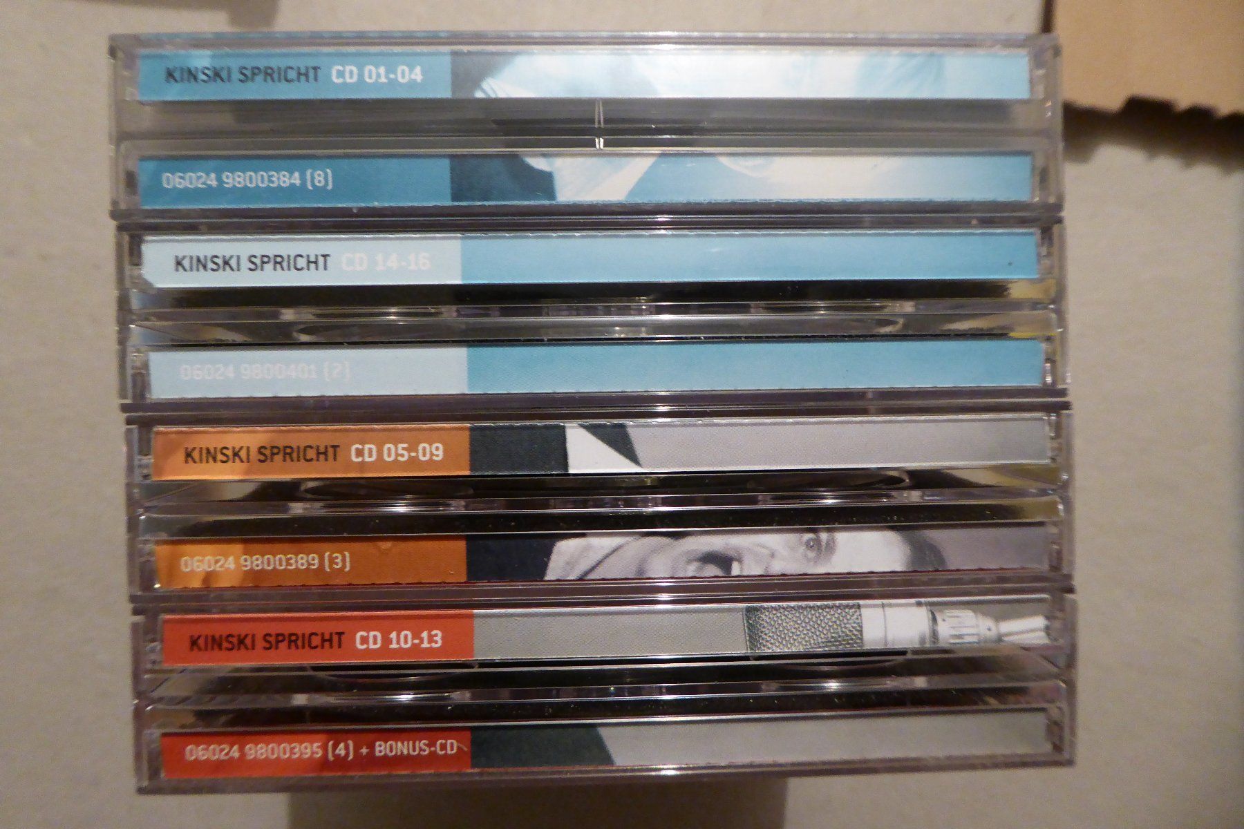 CD: CD Box Edition Klaus Kinski spricht – Usato da Allschwil venduto da Summelsarium 6