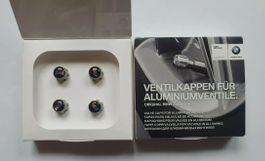SET 4x Original OEM BMW ///M Ventilkappen für KfZ mit RDC