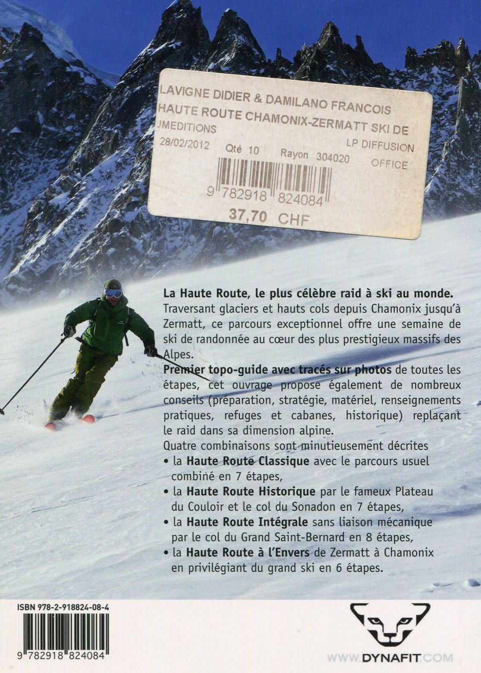 Bücher: HAUTE-ROUTE :  Chamonix > Zermatt et V.V. – Gebraucht aus Les Avants von soyouz63 5
