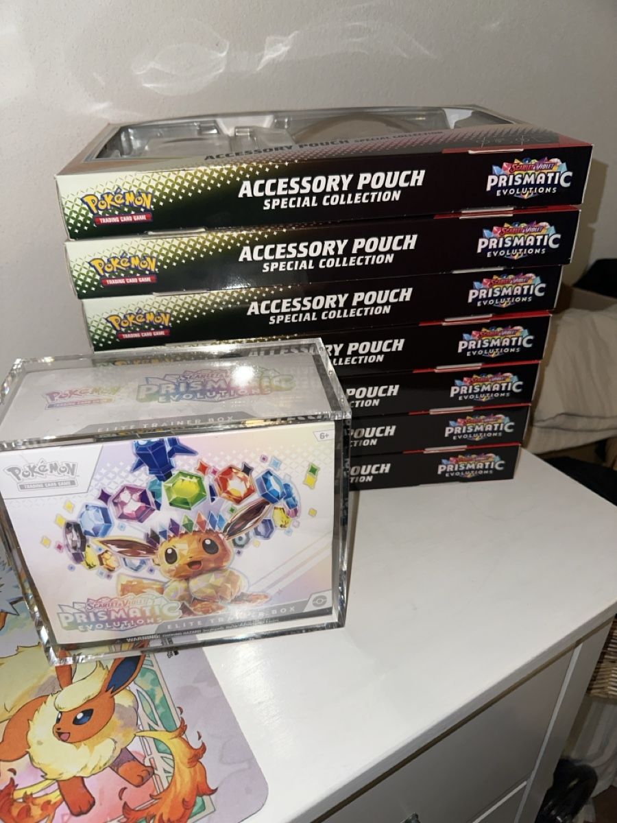 Pokémon Carte collezionabili: Prismatic Evolution ETB und 7x Pouch Collection – Nuovo e nell'imballaggio originale da Gossau SG venduto da ste_6987