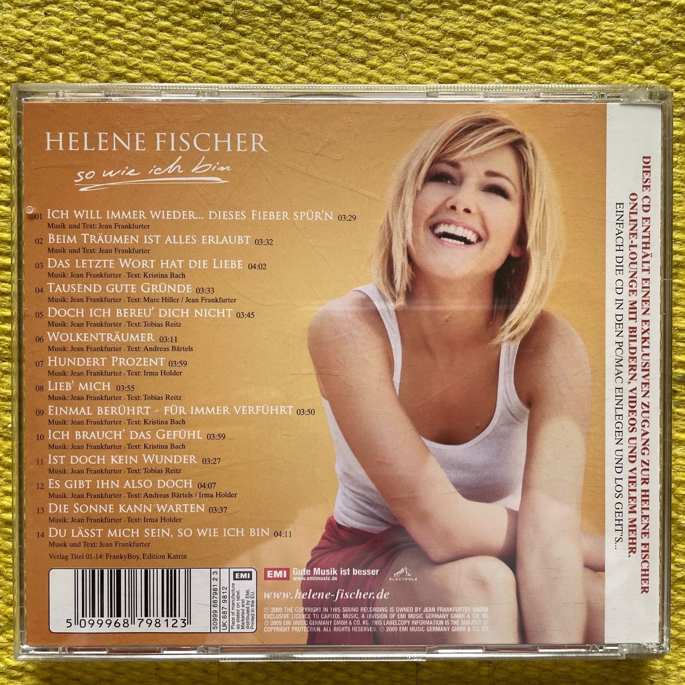 CD: HELENE FISCHER-SO WIE ICH BIN – Usato da Rorschacherberg venduto da CD-Roli 1